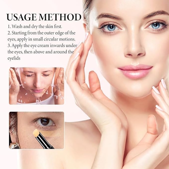 Lumibalm Stick For Under Eye Bags, Lumistick For Eye Bags, Suitable for eliminating puffiness, reducing fine lines, Deeply Moisturizes (2PCS)