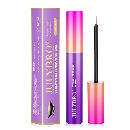 Eyelash Growth Serum(3ML), Eyelash Extension Serum with Natural Ingredients for Eyelash and Eyebrow, Eyelash Growth Serum to Grow Lashes Thicker, Healthier and Stronger