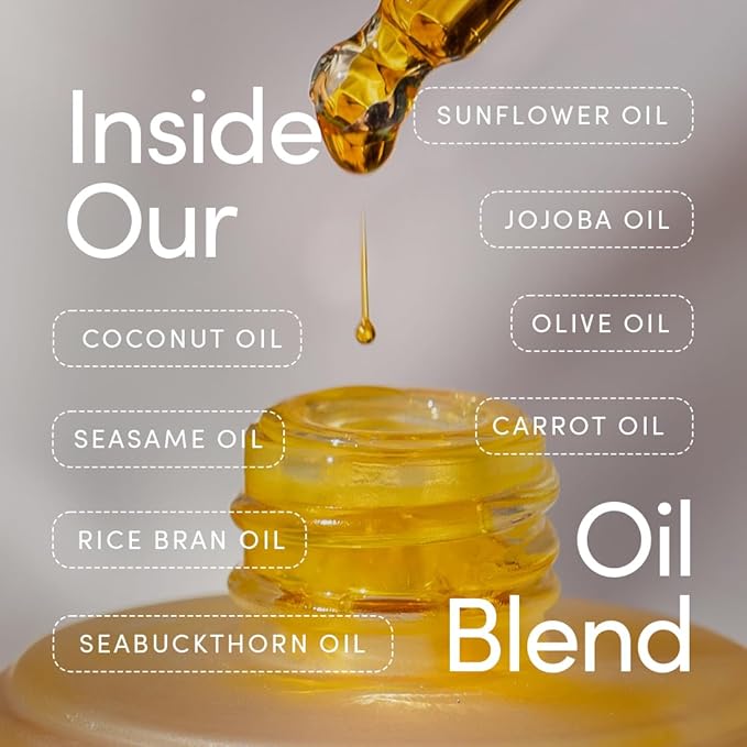 Body Oil - Nourishing and Hydrating Bodycare - All Skin Types, Vegan, Cruelty Free, Fragrance Free, 3.38 FL OZ