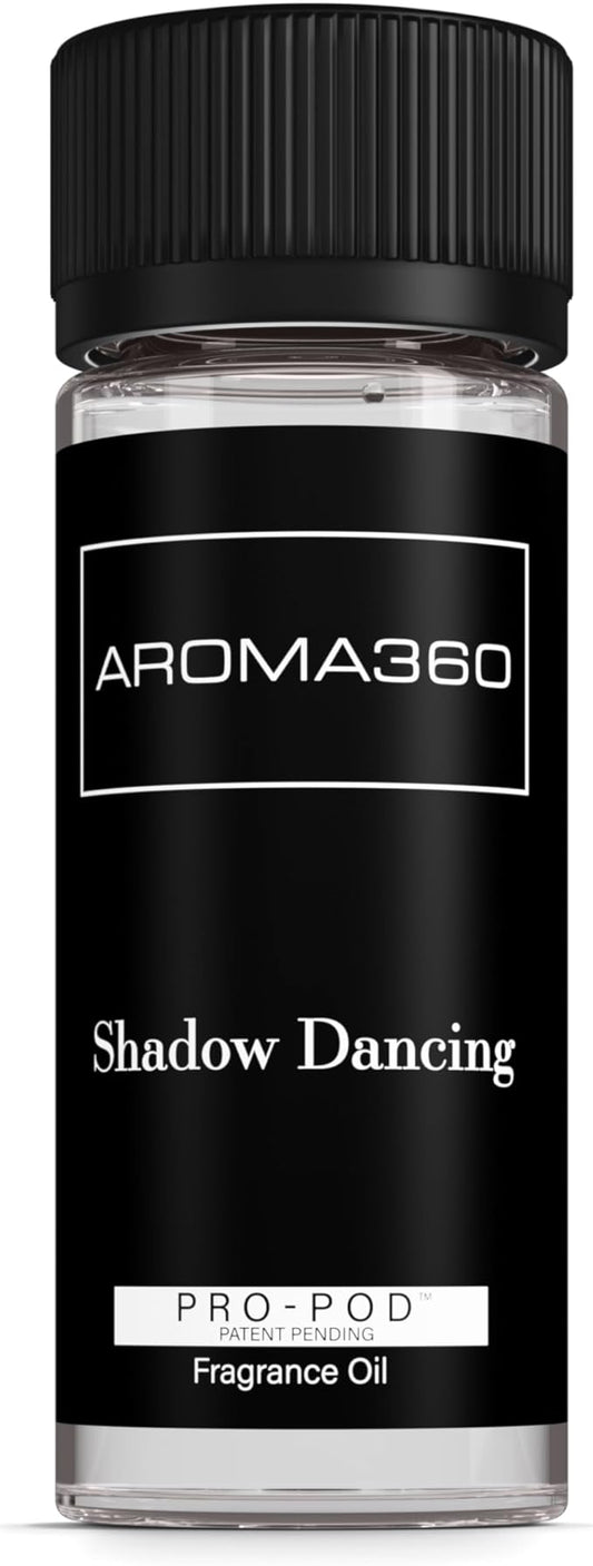 Aroma360 -Shadow Dancing Pro-Pod Oil Blend - Luxury Aromatherapy Scent Diffuser Oil - Rare Oud Wood, Rosewood and Tonka Bean 1.7 fl oz, 50mL