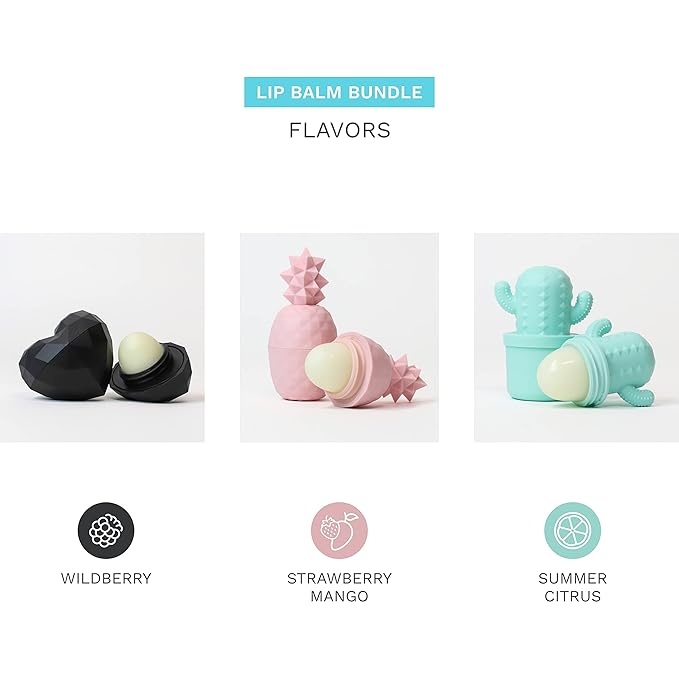 Rebels Refinery 3-Piece Lip Balm Bundle - The 3 Musketeers