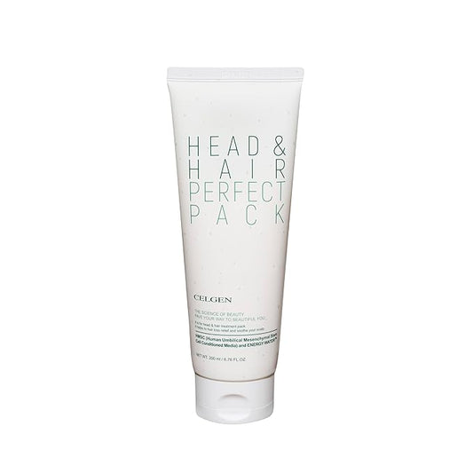 CELGEN] Head & Hair Perfect Pack, 6.76 Fl. Oz./200ml