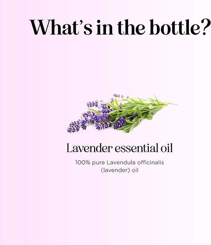 Pure Lavender Essential Oil 4oz - Relaxing Lavender Oil Essential Oil for Diffuser Aromatherapy Sleep and Mood - Pure Lavender Oil for Hair Skin and Nails Plus Calming Aromatherapy Oil for Diffuser
