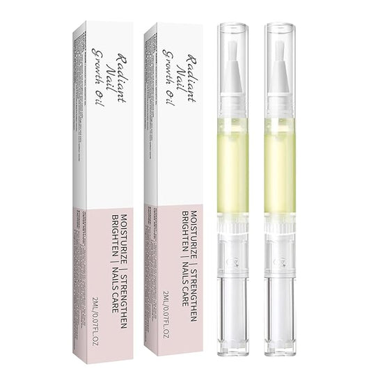 2PCS Cuticle Oil Pen， Nail Growth and Strengthener，Nail Growth Oil，Nail Hardener for Damaged nails