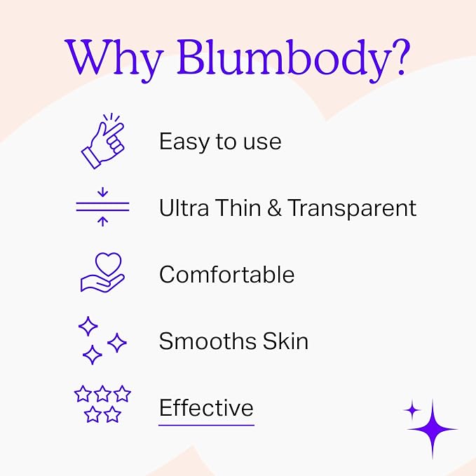 BLUMBODY Face & Forehead Wrinkle Patches - Anti Wrinkle Facial Patches to Smooth Eye, Mouth, Forehead Wrinkles - Non-Silicone Face Tape for Fine Wrinkles between Eyes & Face - Patches (30 day supply)