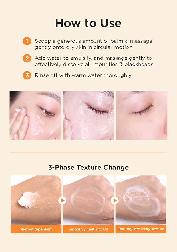 Hanskin AHA Pore Cleansing Balm, For Dry Skin, Exfoliating, Gentle Blackhead Cleanser and Makeup Remover Balm [AHA/2.82 oz]