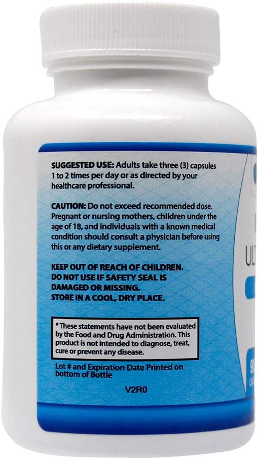 Multi Collagen Capsules Ultra Complex (Types I, II, III, V & X) Complex Multi Collagen Protein Blend for Anti-Aging, Hair, Skin, Nails and Joints, 1800mg Per Serving, 90 Capsules