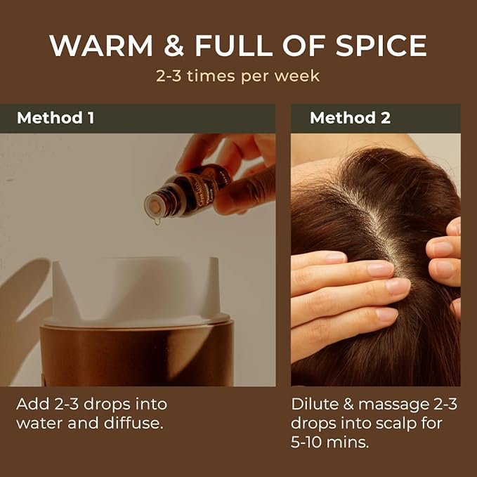 Gya Labs Cinnamon Cassia Essential Oil - 0.34 Fl Oz - 100% Pure Natural Cassia Oil for Hair & Skin, Diffuser, DIY Recipes & Candle Making Scent, Personal Care