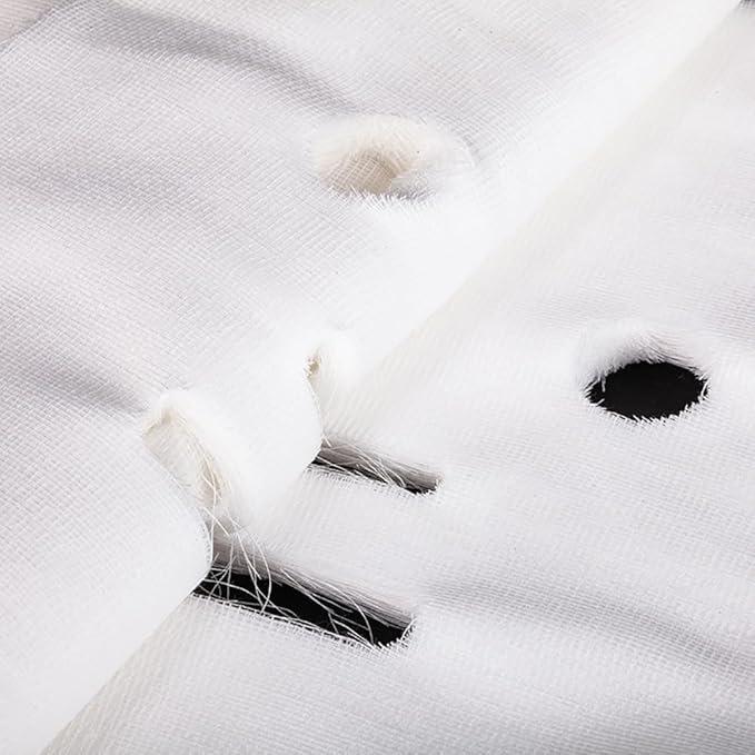 100 Pcs Large Facial Gauze Masks Spa Gauze Face Masks Gauze Mask Sheets Pre Cut Face Covers Skin Care Face Mask Sheets Soft Gauze Face Pads for Women Girls