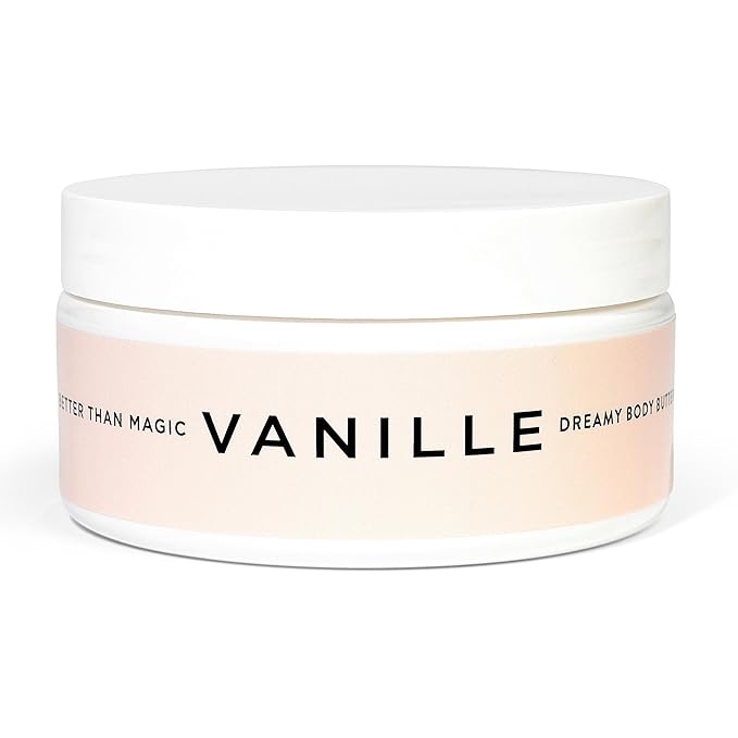 Better Than Magic Hydrating Shea Body Butter – Ultra-Moisturizing Cream for Velvety-Soft & Glowing Skin – Vanille Scent – 8 oz