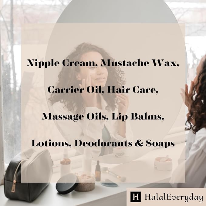 100% Pure Lanolin (anhydrous) - Ultra Refined Butter 1 Lb - Nipple cream - Mustache wax - Helps revitalize and hydrate sensitive skin. Great for making lip balm, hair and skin products.