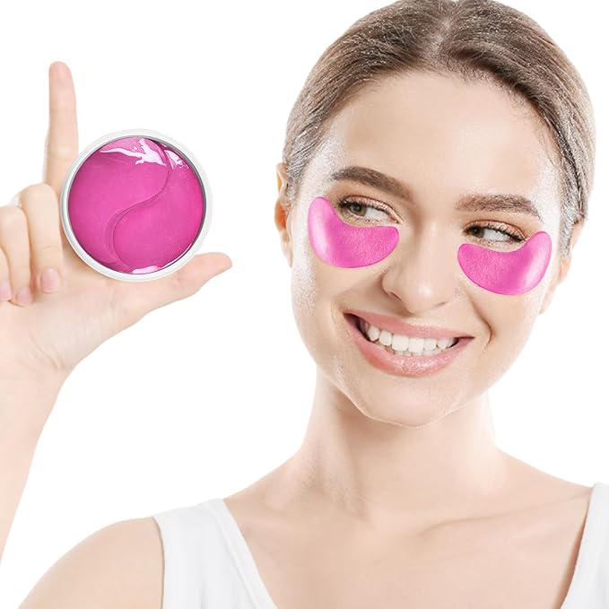 Under Eye Patch for Dark Circles and Puffy Eyes,Under Eye Masks Reduce Smooth Wrinkles and Under-eye Egg,Moisturizing Under Eye Pads For Women,Retinol Eye Mask Patch-60 Pcs