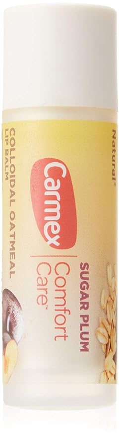 Carmex Comfort Care Colloidal Oatmeal Lip Balm - Sugar Plum