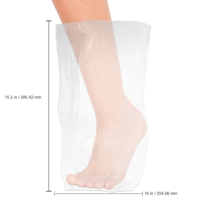 600 Counts - Ivy L Paraffin Hand & Foot Glove Bag Protectors Wax Works Thermal Mitt Liner Professional Cozy Liners Hand or Foot 15 x 10 Inches