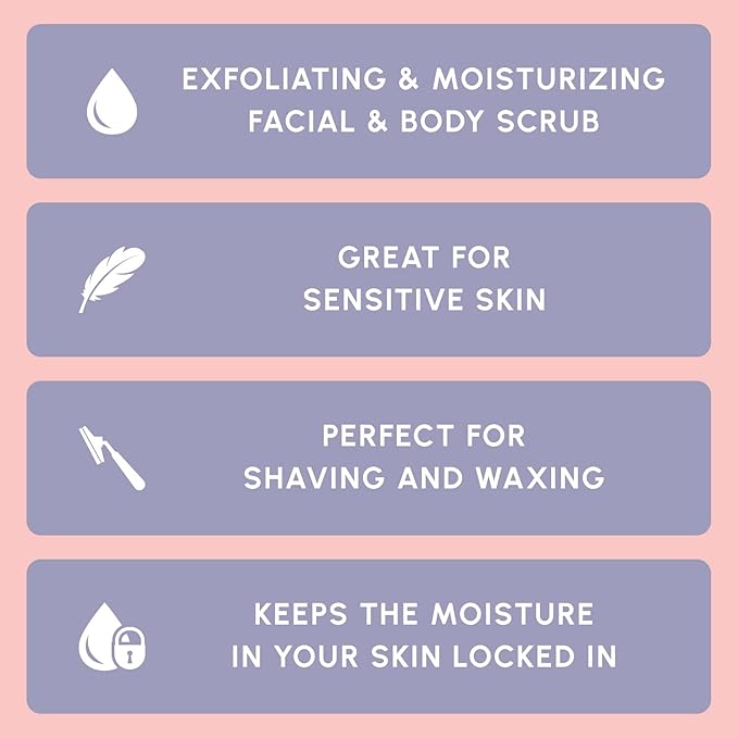 Brooklyn Botany Dead Sea Salt and Coconut Milk Body Scrub - Moisturizing and Exfoliating Body, Face, Hand, Foot Scrub - Fights Stretch Marks, Fine Lines, Wrinkles - Great Gifts for Women & Men - 10 oz