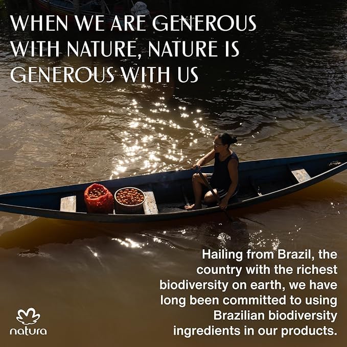 natura - Ekos Maracujá Hand Cream - Calming Hand Balm - Fast Absorption - 24-Hour Deep Hydration Skin Moisturizer - Vegan Skin Care - Brazilian Beauty Secrets - Self Care & Body Care - 1.41oz (40g)