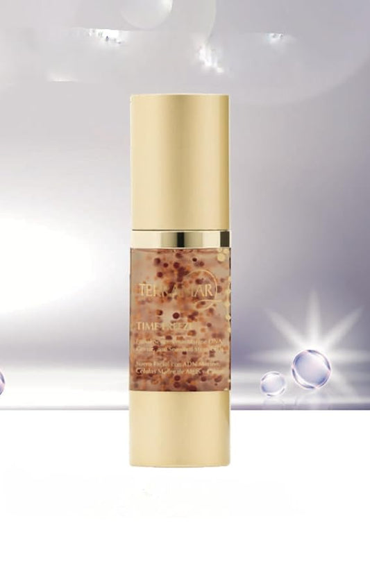 Terramar TIME FREEZE Anti-Aging Facial Serum - with Marine DNA, Caviar & Seaweed Stem Cells - Firms, Revitalizes, Hydrates for Youthful Skin