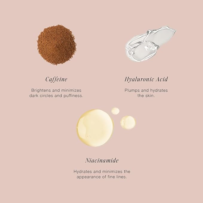 Jouer Luminize Dark Circle Correcting & Smoothing Eye Patches, Caffeine Eye Patch for Dark Circles and Puffiness, Under Eye Mask Patch for Wrinkles