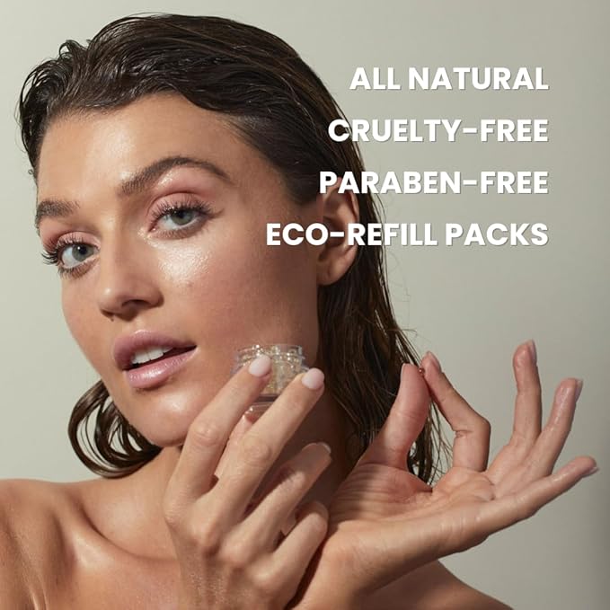 All Natural Cuticle Oil Beads | Moisturizes & Strengthens Nails with Non-greasy, Fast-absorbing, All Natural Oils (Refill Pack)