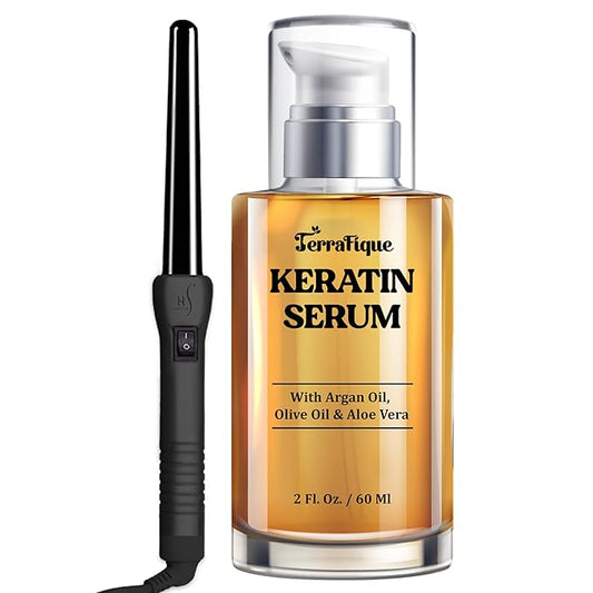 Keratin Hair Serum - Herstyler Grande Curling Iron Set