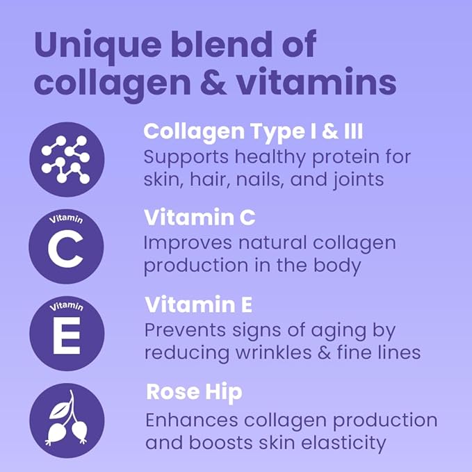 Sanar Naturals Collagen Pills with Vitamin C, E - for Hair, Skin, Nails, Joint Health, Reduce Wrinkles - Hydrolyzed Collagen for Women & Men Supplement - Grass Fed, Non-GMO, 150 Capsules