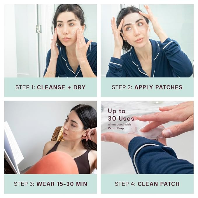 Dermaclara Neck Wrinkle Patches - Silicone Neck Patches for Wrinkles, Anti Aging and Tightening Overnight Skin Treatment for Women and Men, Anti-Wrinkle Pads, Reusable Up to 30 Times - 1 Patch