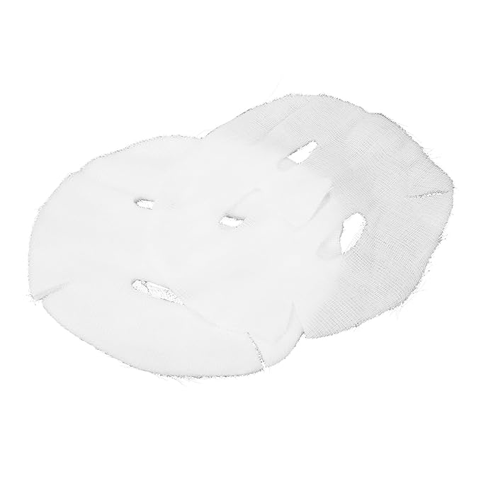 ZJchao Gauze Masks Facials,Mask Water Absorption Disposable DIY Facial Mask Strong Permeability Gauze Pre cut Facial Paper Sheet Facial Mask for High Frequency Facial Treatments and Masks