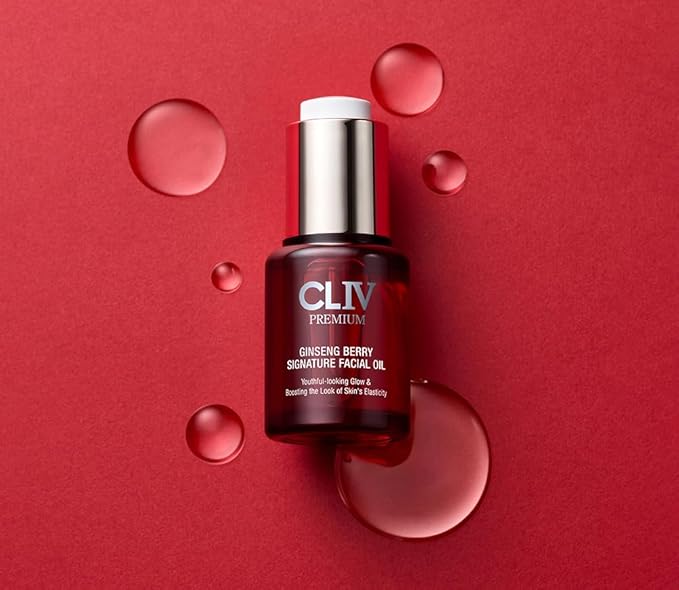 Ginseng Berry Premium Facial Oil, Moisturizing, Elasticity, Nourishing (Face Oil 0.67 fl.oz)