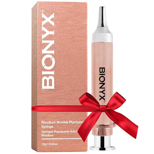 Bionyx Rhodium Wrinkle Syringe - Anti Aging Serum for Face - Hydrating Serum for All Skin Types - 0.53 Fl. Oz.