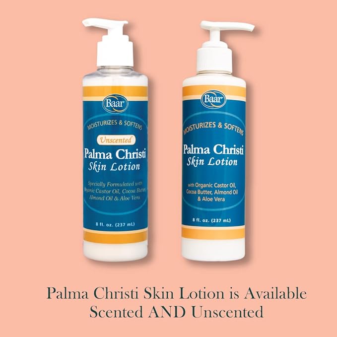 Baar Unscented Palma Christi Skin Lotion, 8 fl. oz.