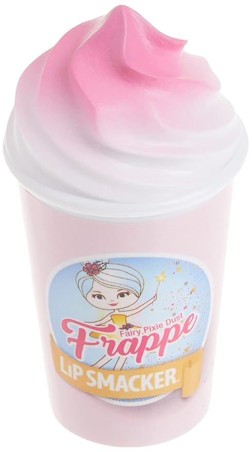 Lip Smacker Frappe Cup Lip Balm, Fairy, 1 Tube, Prevent Chapped Lips, 0.26 Ounce (Pack of 2)