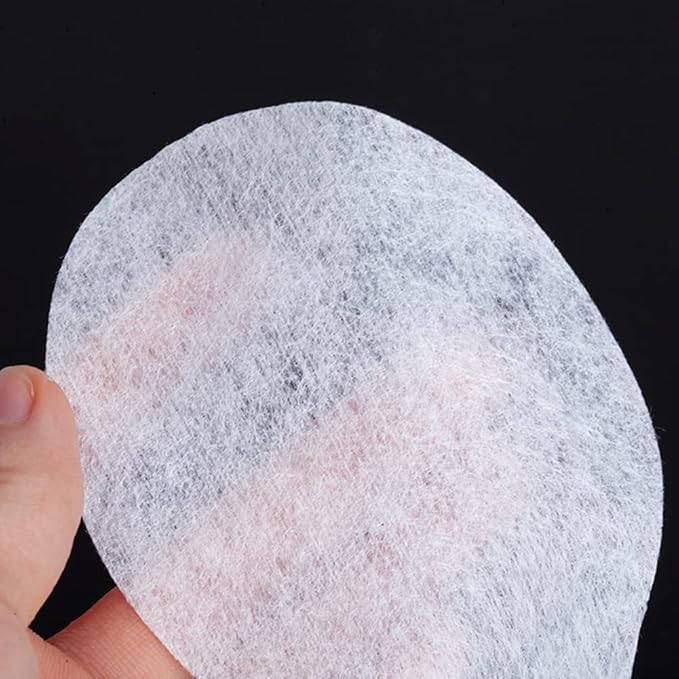 400 Sheets Disposable Non Woven Eye Mask Paper, Disposable Cotton DIY Eye Paper Disposable Cotton Eye Pillow Covers for Skincare Spa Wrap Moisture Retention
