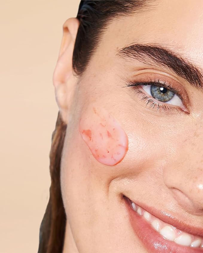 Then I Met You Rosé Resurfacing Facial Mask, Nourishing & Brightening Face Treatment with AHA, BHA & Resveratrol, Vegan & Clean Skincare, 1.76 oz