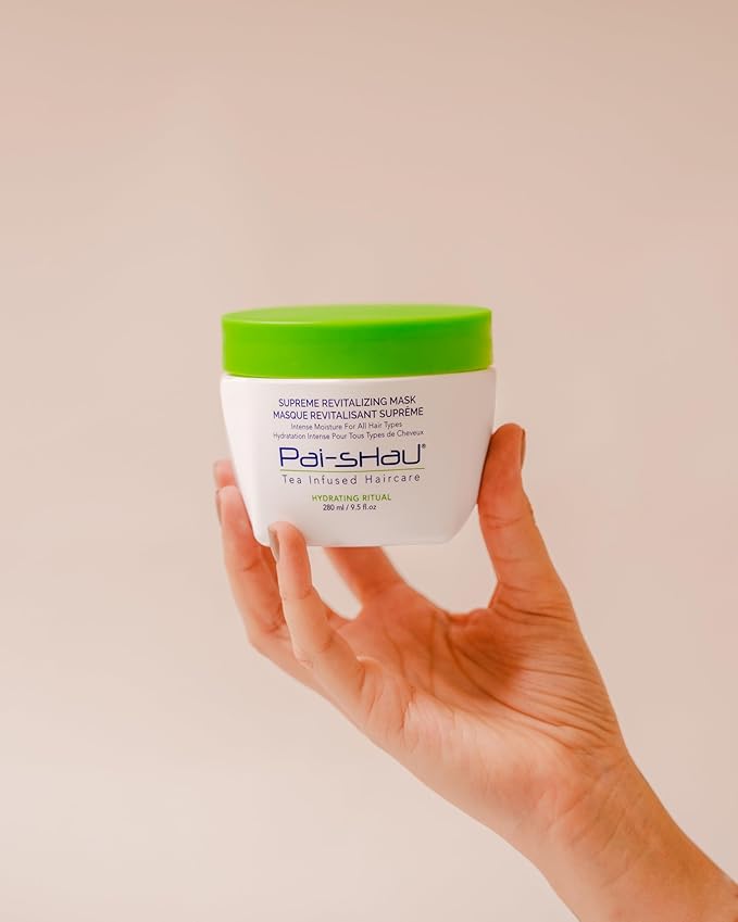 Pai-Shau Supreme Revitalizing Mask - Repairative Hair Treatment Suitable for All Hair Types - 9.5 Fl Oz