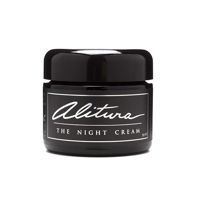 Alitura Hyaluronic Acid Anti-Aging Night Cream – Hydrating Face Moisturizer with 10% Hyaluronic Acid & Superfoods – Wrinkle Cream for Women & Men – Anti-Wrinkle Night Cream for Radiant, Youthful Skin