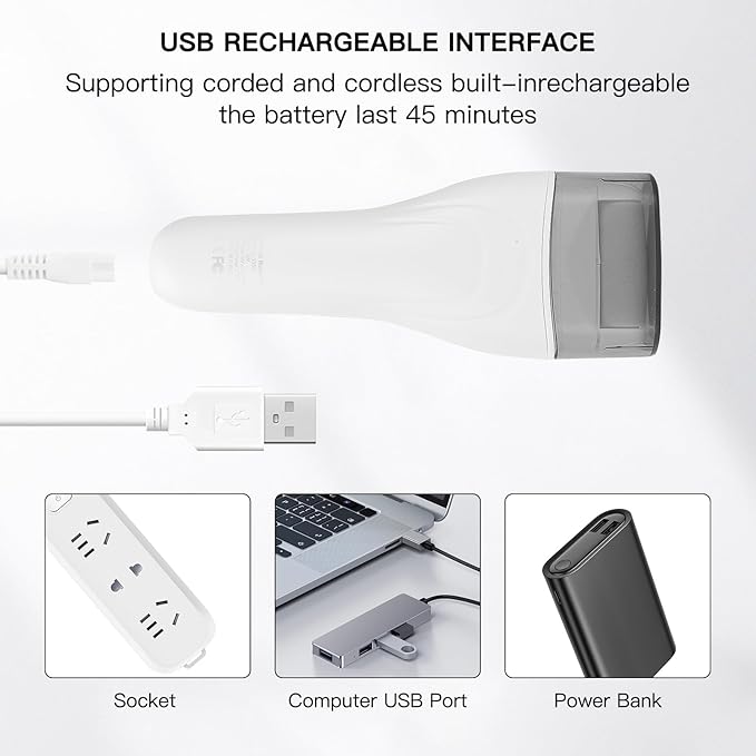 Electric Feet Callus Removers Rechargeable,Portable Electronic Foot File Pedicure Tools, Electric Callus Remover Kit,Professional Pedi Feet Care Perfect for Dead,Hard Cracked Dry Skin Ideal Gift