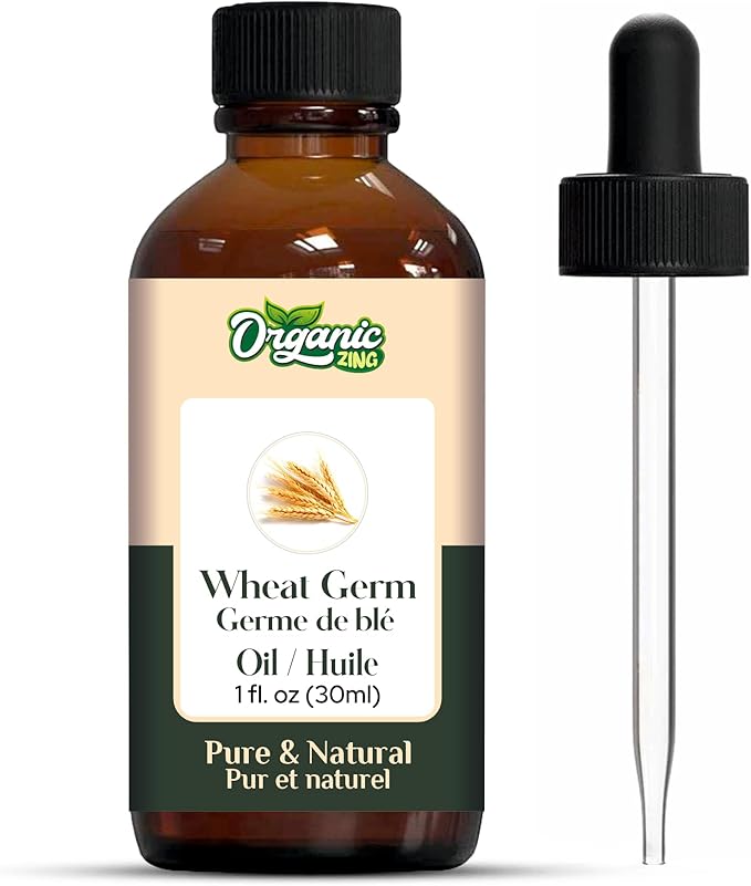 Wheat Germ (Triticum aestivum) Oil | Pure & Natural Essential Oil for Aroma, Diffusers, Skincare & Haircare- 30ml/1.01fl oz