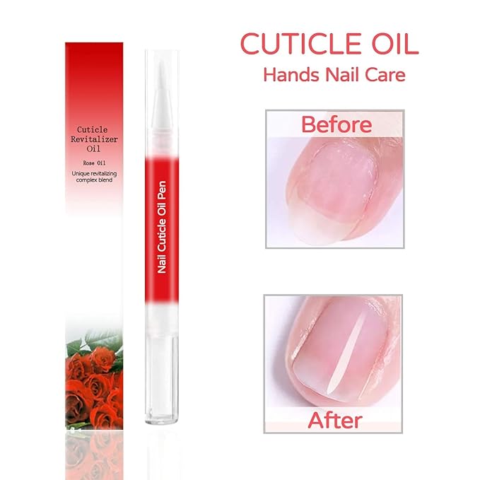 AIJIMEI 12pcs Nail Cuticle Oil Pen Gel Nail Oil Pen Nourishment Polish With Vitamins Moisturized Gel Repair Care Cuticle Oils