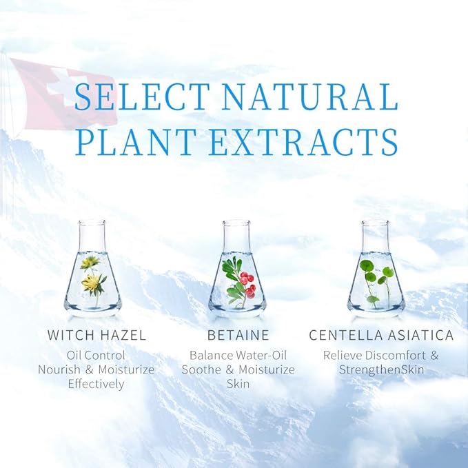 WIS Intensive Hydrating Smoothing Face Facial Sheet Mask 10 Packs, Deeply Moisturizing with Hyaluronic Acid-Witch Hazel for Oil Control & Shrink Pores-Firming & Anti Aging for Men＆Women