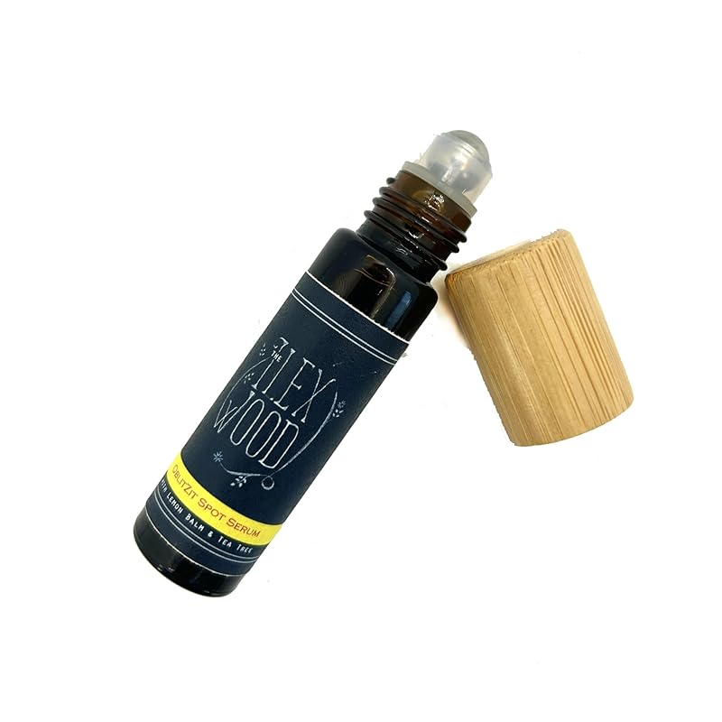 The Ilex Wood - Oblitzit - Spot Treatment Serum with Tea Tree and Lemon Balm, Natural Vegan Formula - 10ml (0.34 fl oz)