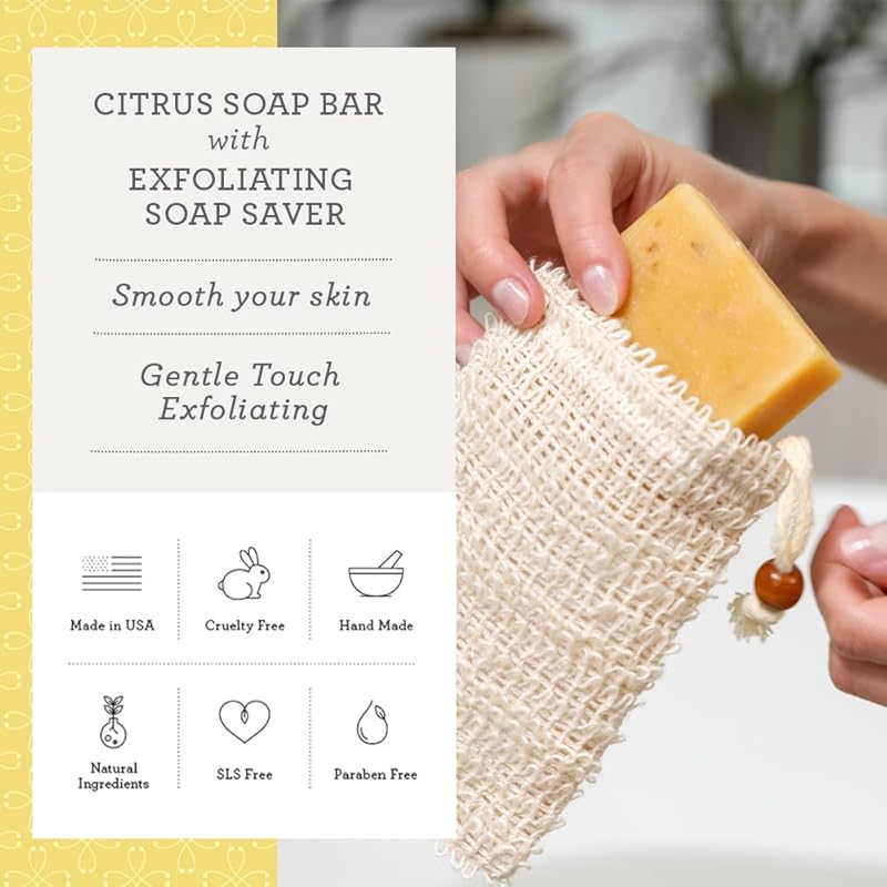 Lizush Luxury Citrus Spa Gift Basket - 15-Piece Handmade Self-Care Set for Relaxation, Perfect Gift for Women, Wife, Mom, or Best Friend - Handmade in the USA