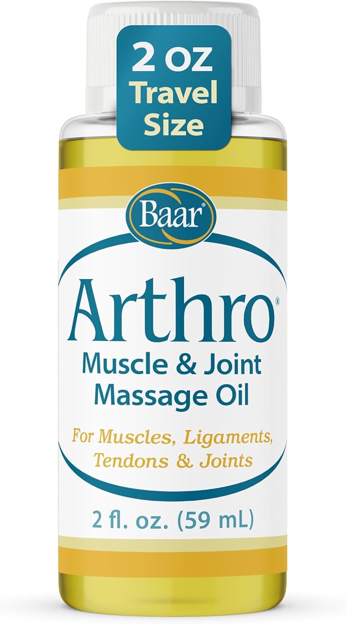 Baar Arthro Muscle & Joint Massage Oil, 2 fl. oz.