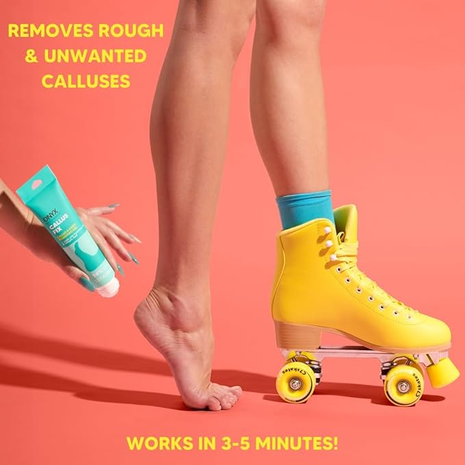 Onyx Professional Callus Remover for Feet - 3.5 oz, Unscented, Powerful Formulation - Extra Strength Gel, Removes Unwanted Calluses in 3-5 Minutes, Hydrating and Softening Heel Callus Remover, 3 Pack