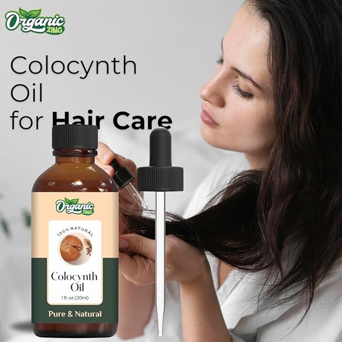 Colocynth (Citrullus colocynthis) Oil | Pure & Natural Essential Oil for Skincare and Hair Care - 30ml/1.01fl oz