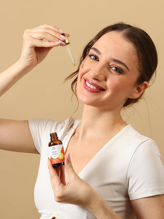 Face Serum for Dark Spots and Hyperpigmentation with 5% Vita C, 10% Niacinamide, Reveals Even Skin Tone 30 ml