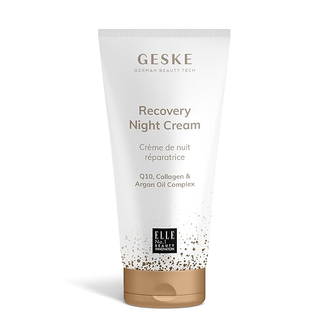 Recovery Night Cream | Q10 Cream with Collagen & Argan Oil | Moisturizing, Anti-Wrinkle Night Cream | Vegan Formula | Complements SmartAppGuided™ Devices | For Men, Women & All Genders