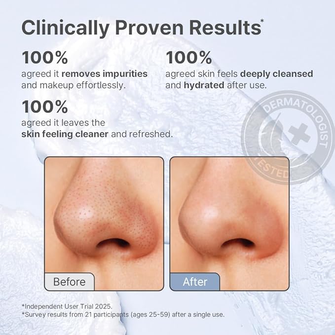 Bebare Twist Cleansing Balm with Hygienic Twist Dispenser: Cleanser for Heavy Makeup Removal & Hydrating Facial Wash for All Skin Types. Korean Vegan Skincare with Natural Oils, 1.69 Fl Oz