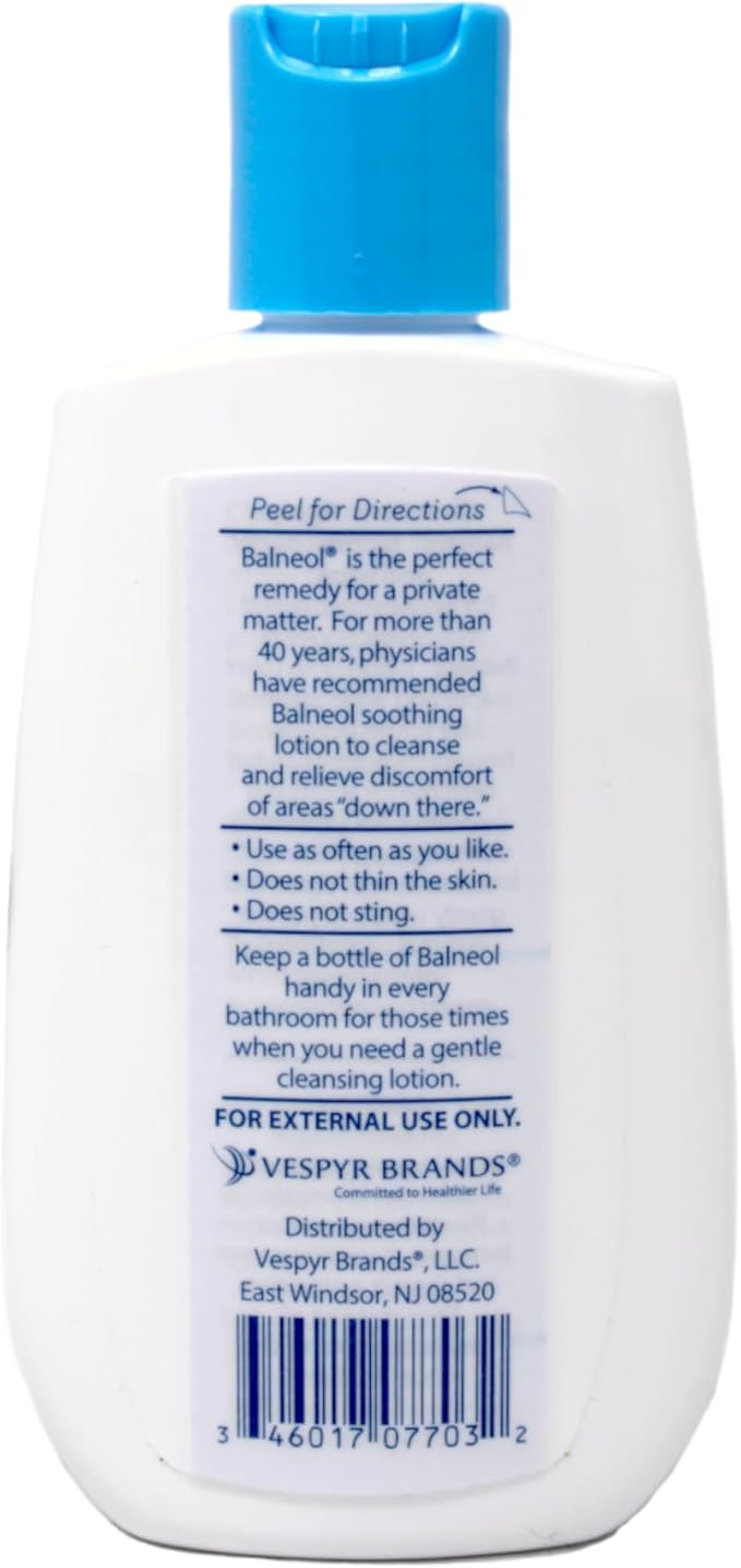 Balneol Hygienic Cleansing Lotion, 3.0 Oz - Buy Packs and Save (Pack of 4)