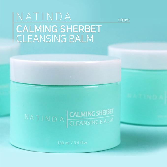 Q.REST NATINDA Centella & Green Tea Extract Skin, Face Makeup Cleansing Balm Melting Balm to Oil Remover Moisturizing Niacinamide