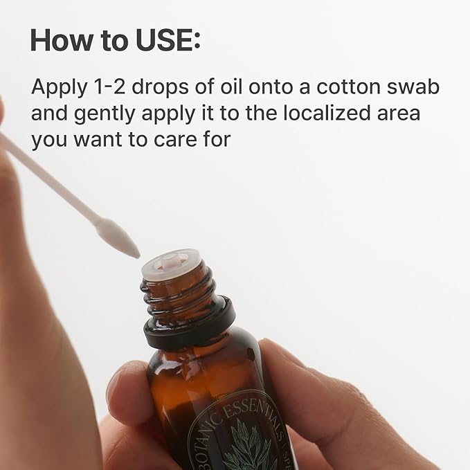 Tea Tree 100 Oil | Vegan | for Acne-Prone & Troubled Skin | High Concentration of 100% Tea Tree Oil, Korean Skincare (10ml, 0.33fl.oz)